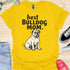 Best bulldog mom ever - V10 - Grumpy T-Shirt